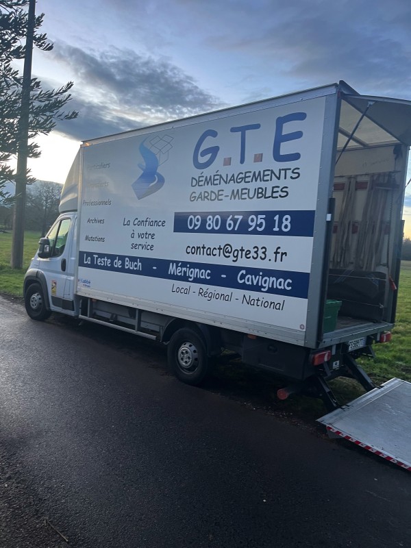 G.T.E. 33 -  Service de déménagement à Bordeaux en Gironde vers la région parisienne